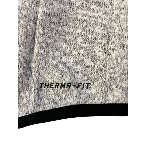 Nike Hypernatural Therma-Fit Hoodie Womens S Used Gray Black Trim 806981-063 - Picture 5 of 16